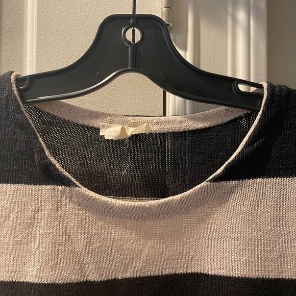 EILEEN FISHER PETITE striped sweater PL petite large - Picture 10 of 10